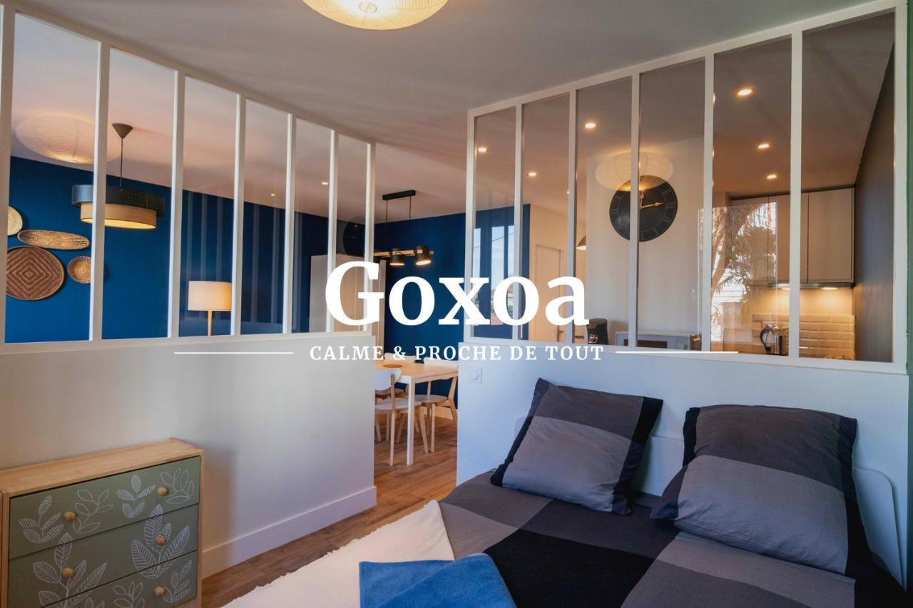 Goxoa - Appartement Au Calme, Centre Ville, Parking - Wifi Hendaye Buitenkant foto