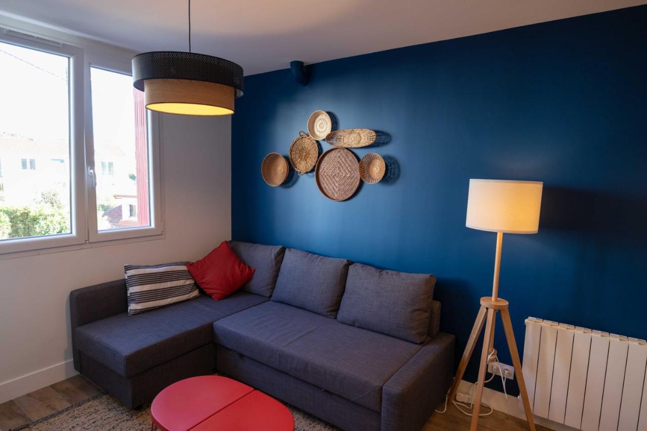 Goxoa - Appartement Au Calme, Centre Ville, Parking - Wifi Hendaye Buitenkant foto