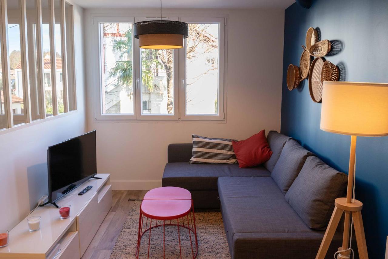 Goxoa - Appartement Au Calme, Centre Ville, Parking - Wifi Hendaye Buitenkant foto
